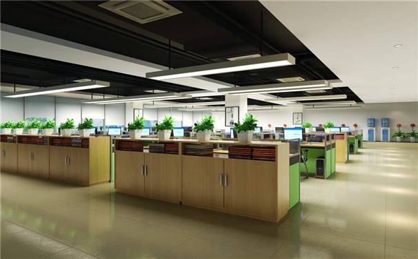 郑州办公装修_公司办公室空间装修设计布局